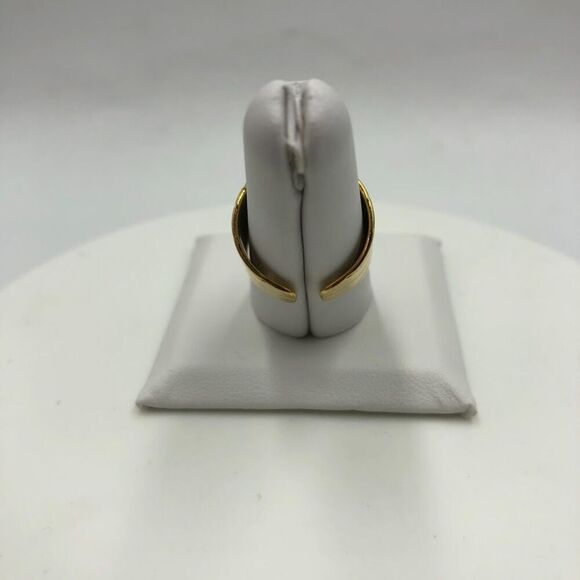 18K Gold Plated Turquoise Women’s Statement Ring Waterproof Hypoallergenic - Picture 6 of 10